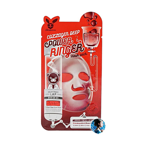 941891 [Elizavecca] Тканевая маска для лица с Коллагеном COLLAGEN DEEP POWER Ringer mask pack, 1 шт