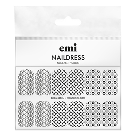 E.Mi, Слайдер-дизайн №63 Абстракция Naildress Slider Design