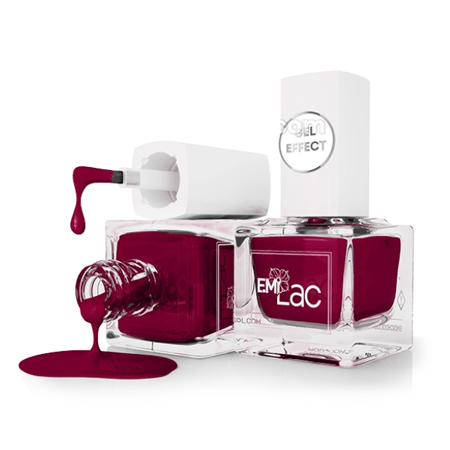 E.MiLac, Ультрастойкий лак №028 Божоле Gel Effect, 9 мл