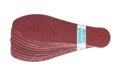 DGP, Комплект сменных абразивов, зернистость 80, для педикюрной пилки-тёрки, 10 шт.