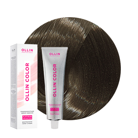 OLLIN Platinum Collection 8_17 крем-краска для волос 100 мл