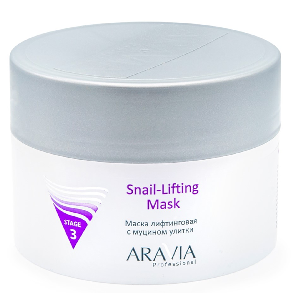 e9f39803-7342-11e9-b448-001e67fb60ab〵ARAVIA Professional, Маска лифтинговая с муцином улитки Snail-Lifting Mask, 150 мл_0