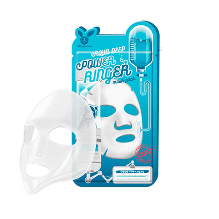 941884  Elizavecca Тканевая маска д лица Увлажняющая AQUA  DEEP POWER Ringer mask pack 1шт