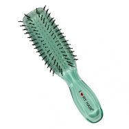 ILMH, Щетка для волос Русалочка, зеленая прозрачная, S