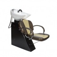 Парикмахерская мойка Елена с креслом Мона Люкс