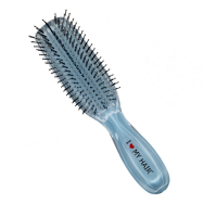 ILMH, Щетка для волос Русалочка, синяя прозрачная, S