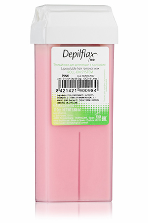 900984D Depiflax100 Воск в картридже, цвет РОЗОВЫЙ КРЕМОВЫЙ (PINK) 110 гр.