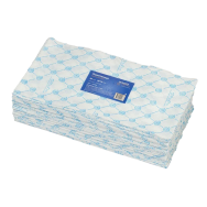 Полотенце Стандарт 35х70 Голубой в сложении White line M50, 50шт упк