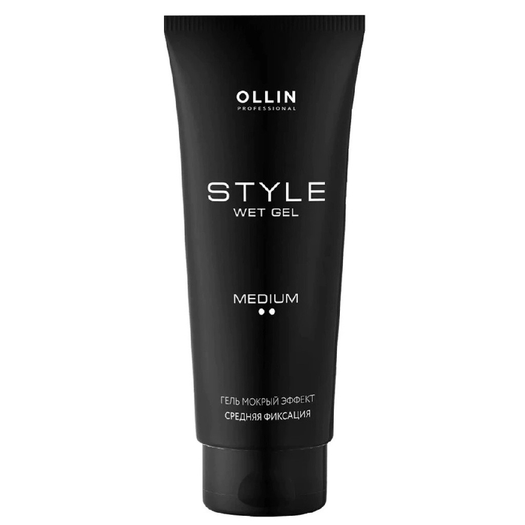 de9bc737-89e2-11e5-a76c-382c4ab341ae〵Ollin, Гель для укладки мокрый эффект средней фиксации STYLE, 200 мл_2