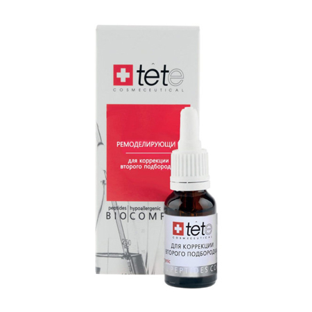 TETe Cosmeceutical, Биокомплекс для коррекции второго подбородка, 15 мл