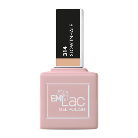 EMiLac, Гель-лак №314 Медленный вдох Nude, 9 мл