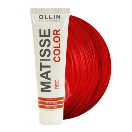 Ollin, Пигмент прямого действия Красный MATISSE COLOR red, 100 мл 