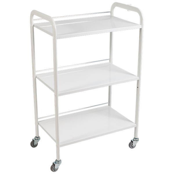 Столик тележка для приборов СТ 19 М полки металл бесшумный ход