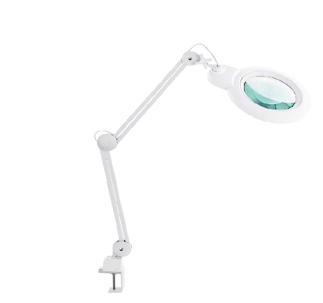 Лампа-лупа 5 диоптрий ММ 9006LED D 178 с регулировкой яркости большая площадь обзора