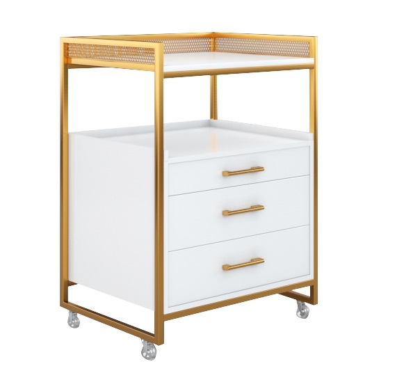 Универсальная тумба Mango Optima две полки три ящика