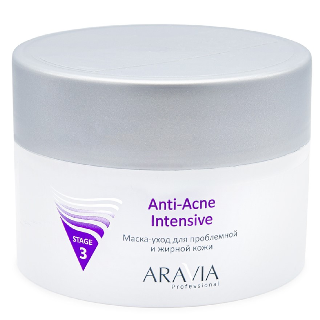 8a7a29dd-8fd4-11e8-8172-001e67fb60ab〵ARAVIA Professional, Маска-уход для проблемной и жирной кожи Anti-Acne Intensive, 150 мл_0