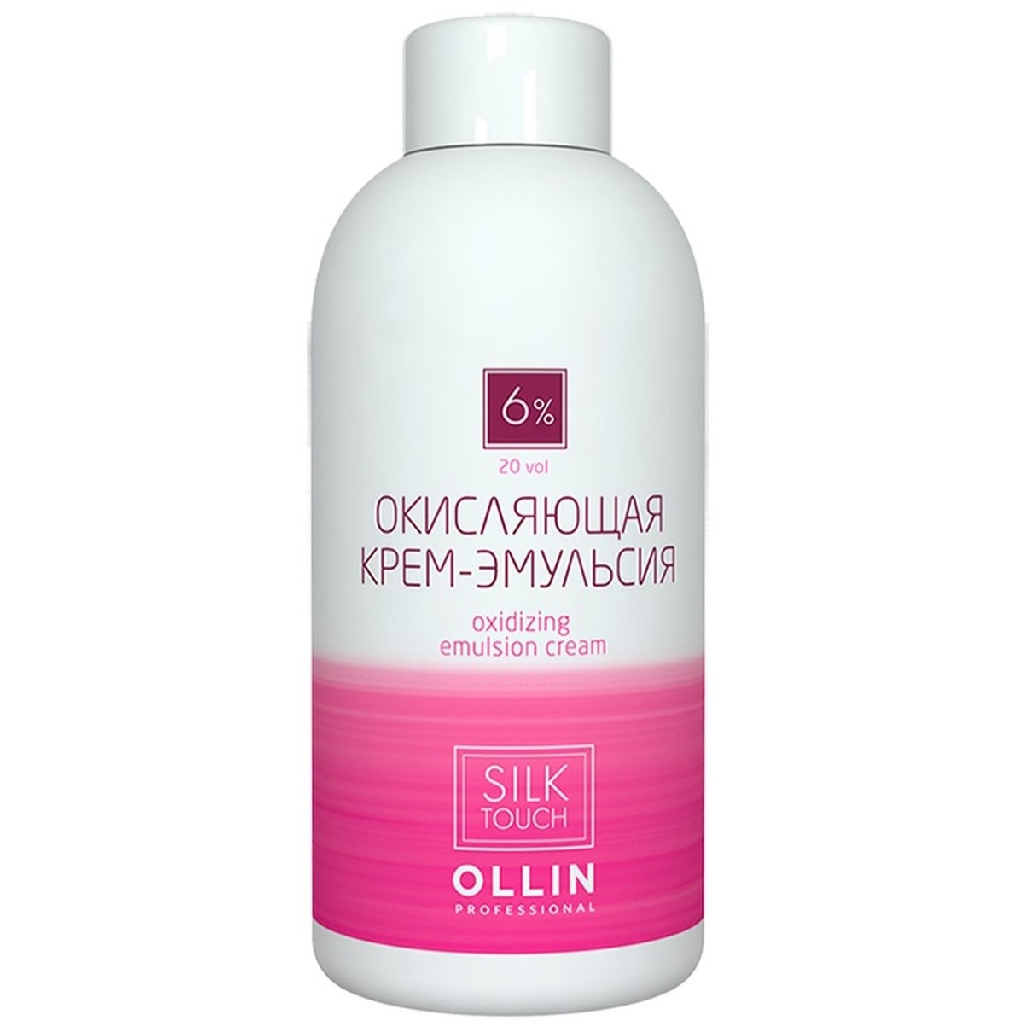 c8e9c9ff-8908-11e5-bcc0-382c4ab341ae〵Ollin, Окисляющая крем-эмульсия 6% 20 vol. Silk Touch, 90 мл_1