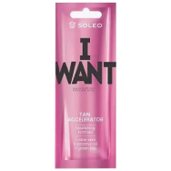 Soleo I WANT Ускоритель загара для тела с кокосовым маслом 15 мл