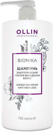 397335 OLLIN BioNika Шампунь энергетический против выпадения волос 750мл