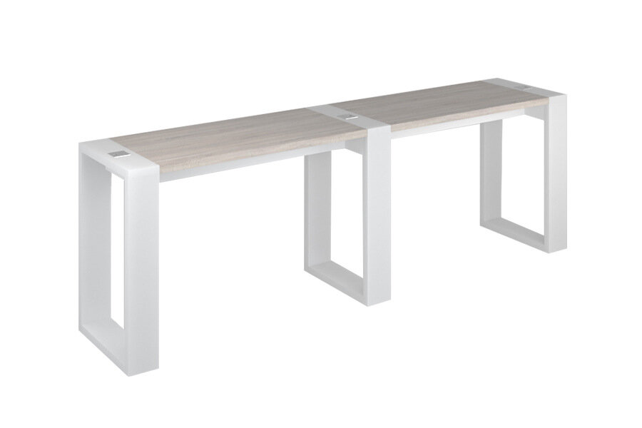 Модульный маникюрный стол Matrix двухместный