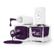 EMiLac, Ультрастойкий лак №049 Черный виноград Gel Effect, 9 мл