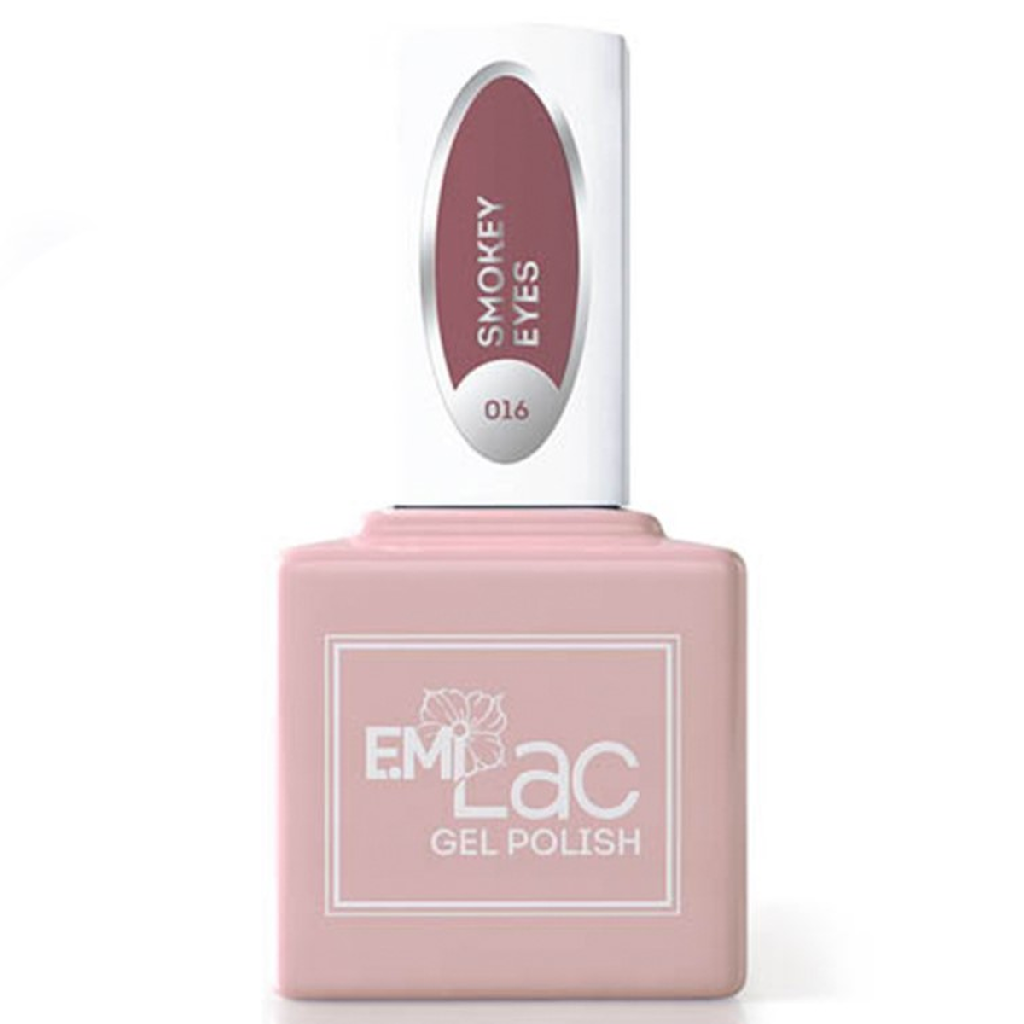61921e59-4062-11eb-ba86-001e67fb60ab〵E.MiLac, Гель-лак №016 Смоки айз, 9 мл_0