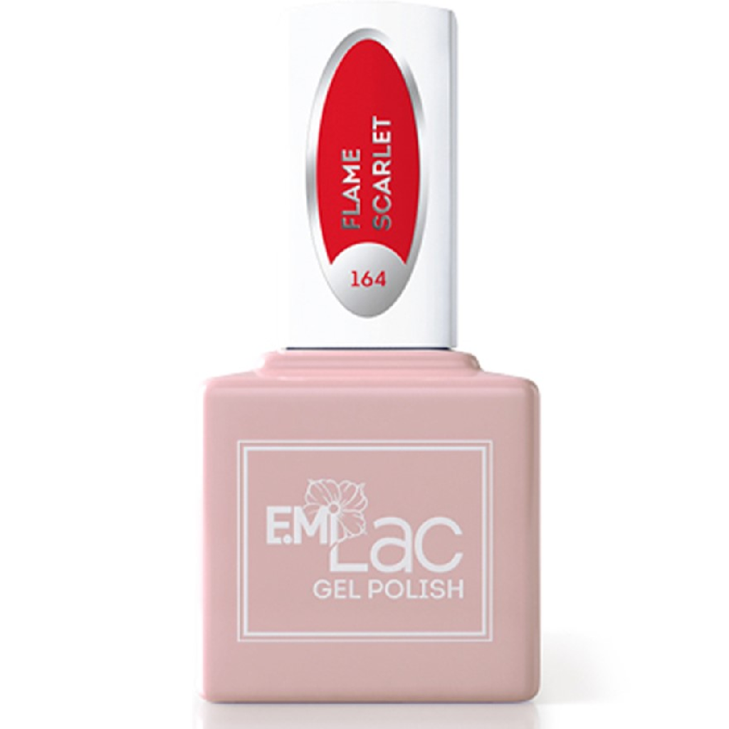 6d9dfa68-4062-11eb-ba86-001e67fb60ab〵E.MiLac, Гель-лак №164 Алое пламя Fashion Queen, 9 мл_1