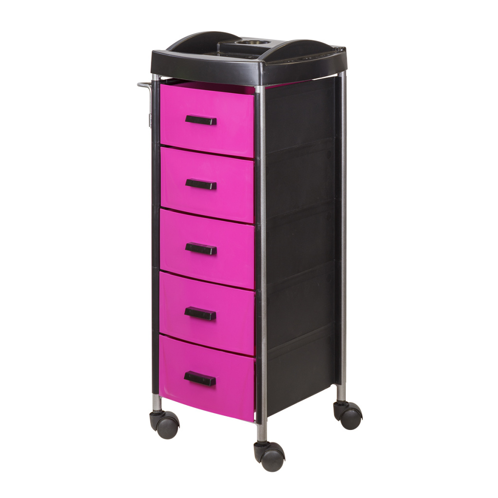 Тележка парикмахерская Глорис-03 цветная