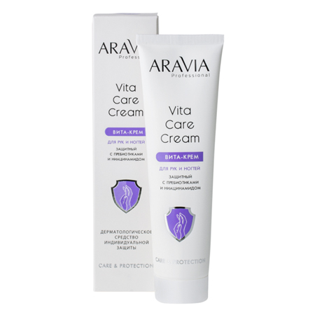 ARAVIA Professional, Вита-крем защитный для рук и ногтей  Vita Care Cream, 100 мл