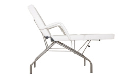 Косметологическое кресло КК 8089 анатомический матрас хромированный каркас