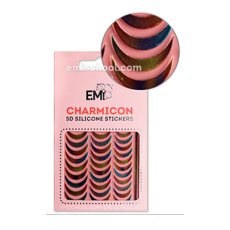 E.Mi, 3D-стикеры №101 Лунулы Charmicon 3D Silicone Stickers