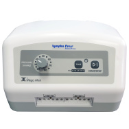 Аппарат для лимфодренажа Lympha Press Mini NEW 12 камерный терапия двух участков тела одновременно (серый/синий корпус)