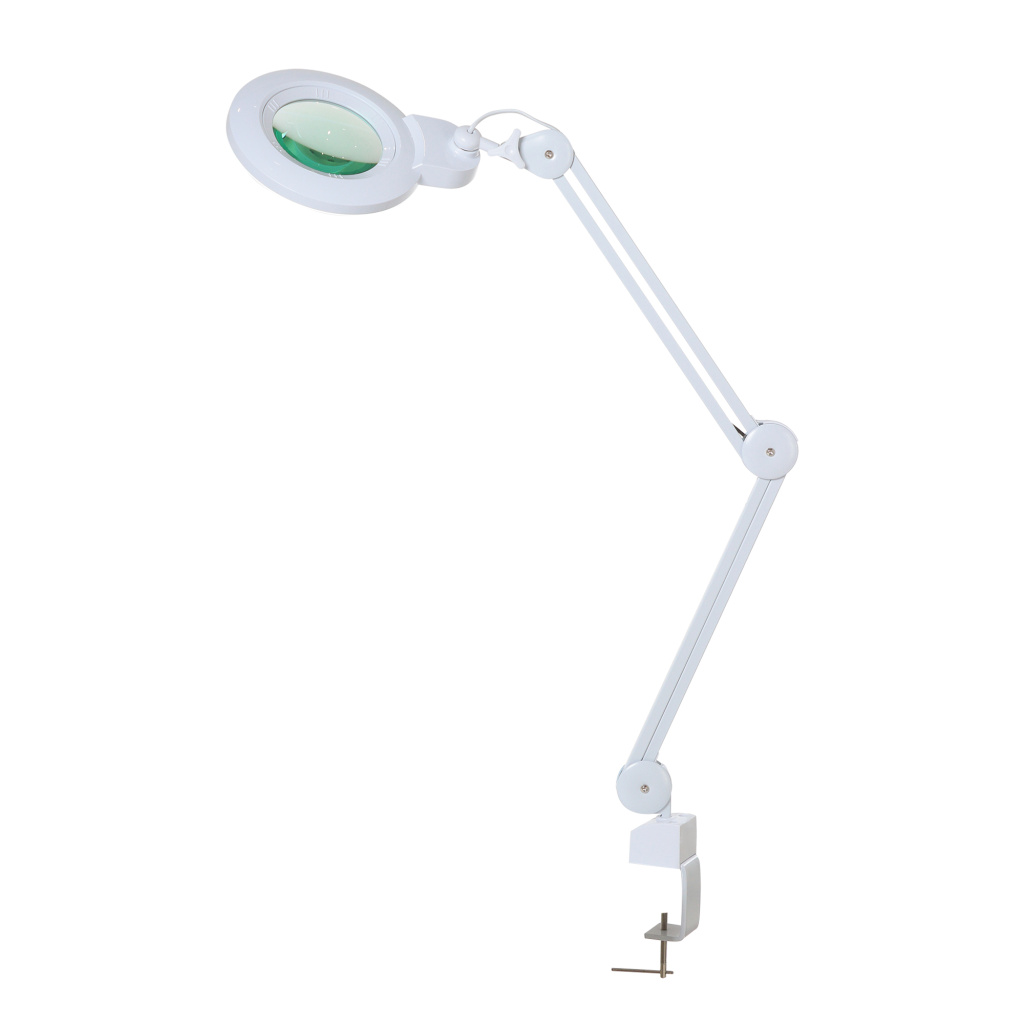 Лампа-лупа 5 диоптрий ММ-5-127-С (Л006D Т1) регулировка яркости на штативе съемная линза