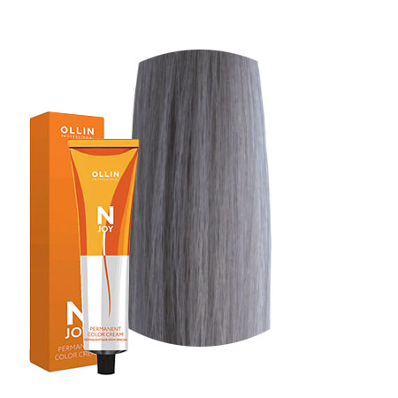 OLLIN N-Joy 911 - блондин интенсивно-пепельный перманентная крем-краска для волос 100мл