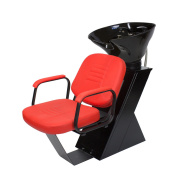 Парикмахерская мойка Дасти с креслом Бриз пластиковая глубокая раковина