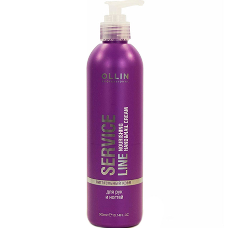 728769 OLLIN SERVICE LINE Питательный крем для рук и ногтей 300мл