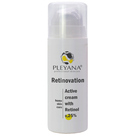 Pleyana, Активный крем с Ретинолом 0,25 RETINOVATION, 30 мл