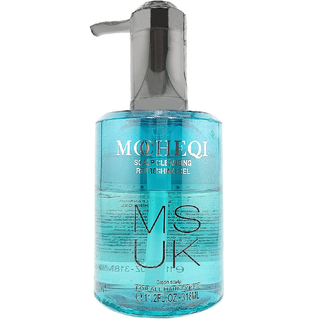 582cf131-3809-11ed-9316-f02f7487fc7c〵MOCHEQI Musk, Гель для глубокой очистки кожи головы Scalp Cleaning Refreshing Gel, 318 мл_0