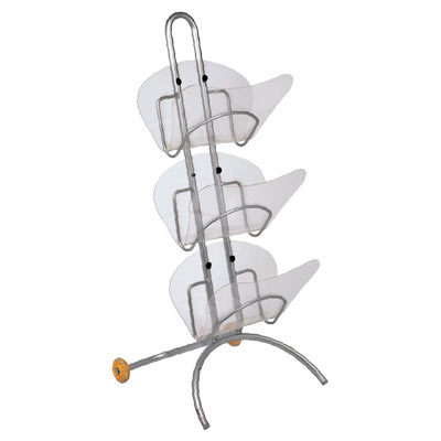 Стойка для журналов M15 металл пластик