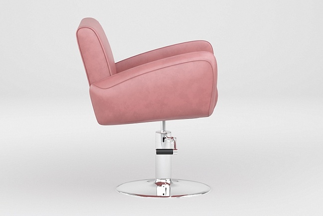 Парикмахерское кресло Tito лаконичный дизайн компактные размеры
