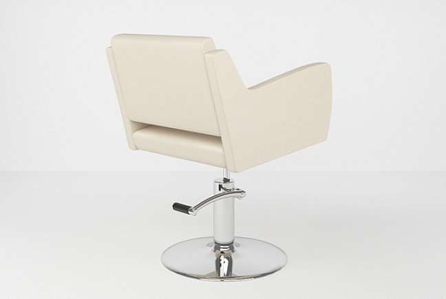 Парикмахерское кресло Legato тонкие подлокотники необычной формы
