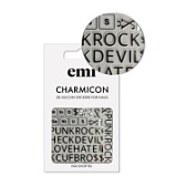 E.Mi, 3D-стикеры №183 Punk Rock Charmicon 3D Silicone Stickers