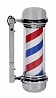Вывеска для мужского салона Barber Pole c подсветкой и вращением