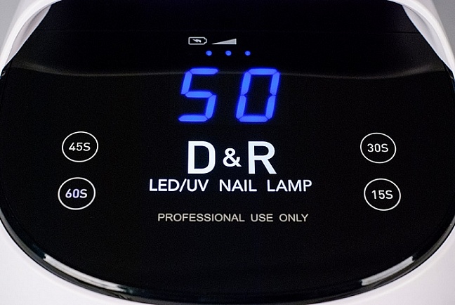 УФ лампа SD 6365 UV/LED сенсорный таймер встроенный аккумулятор