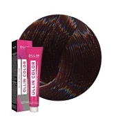 Ollin, Крем-краска для волос Color 4/5 Шатен махагоновый, 60 мл