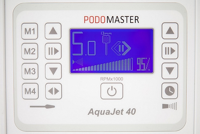 Аппарат для педикюра и маникюра с пылесосом Podomaster AquaJet 40/ 40 000 оборотов