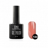 TNL / Цветной гель-лак "TNL" №144 - розовый персик (10 мл.) с кисточкой 