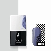 POLE / Цветной гель-лак "POLE" №002 - фиолетовый тюльпан 8 мл