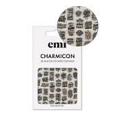 E.Mi, 3D-стикеры №230 Уличный стиль Charmicon 3D Silicone Stickers