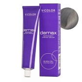 V-Color, Краска для волос Demax 0.12 Пепельный Перламутровый Пастель , 60 мл